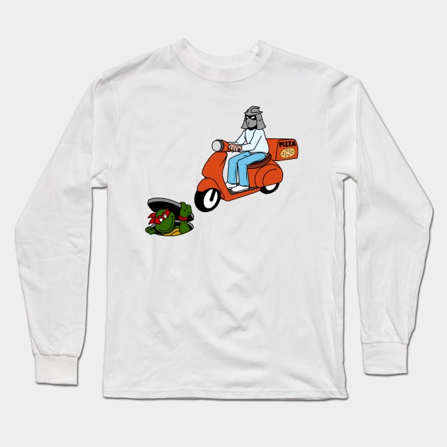 Pizza Trap Long Sleeve T-Shirt by Delinquent